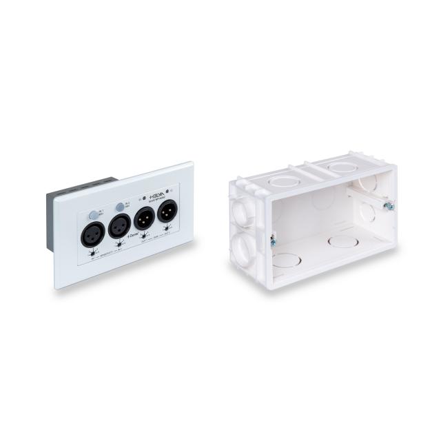 2x Input & 2x Output Analogue XLR to Dante® Converter