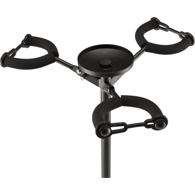 Adjustable Triple Cradle Guitar Stand