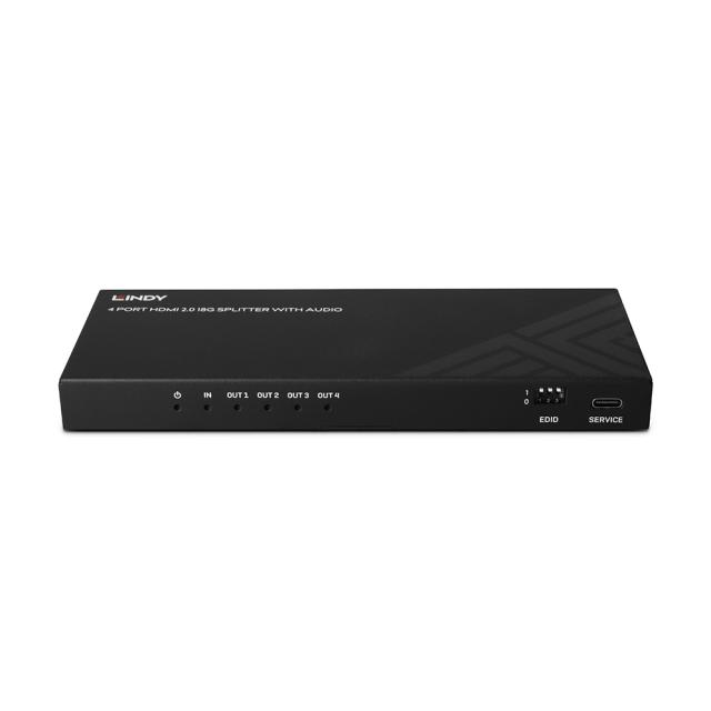 4 Port HDMI 8K60 Splitter with Audio & Downscaling