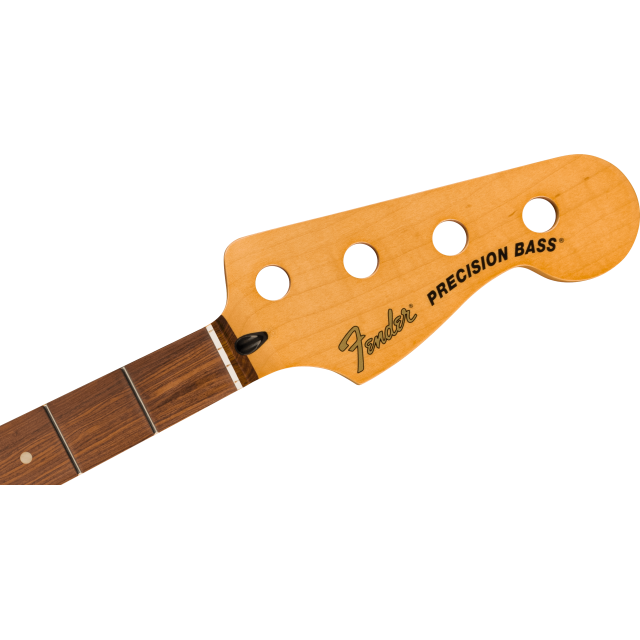 Precision to Jazz Bass Conversion Neck, 20 Med Jumbo Frets, 12" Radius, Pau Ferro