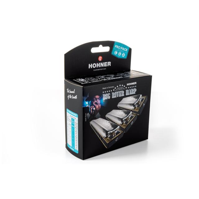 Hohner Big River Harp Harmonica, B-major