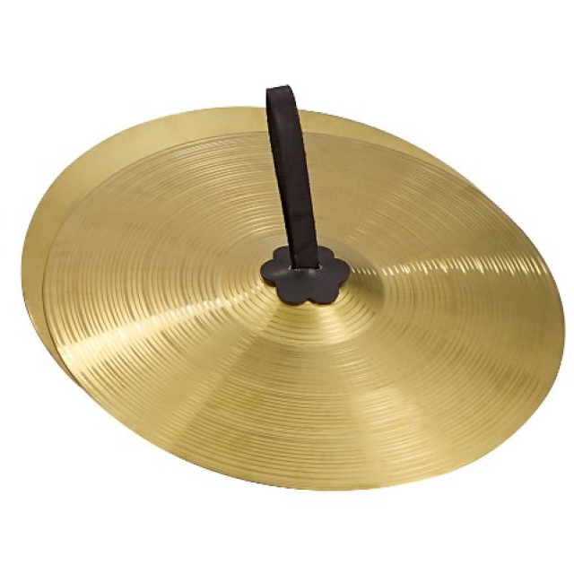 Pair of 14" parade cymbals