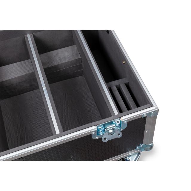 FLIGHT CASE CENTOLIGHT PER 4 MOODMASTER 8