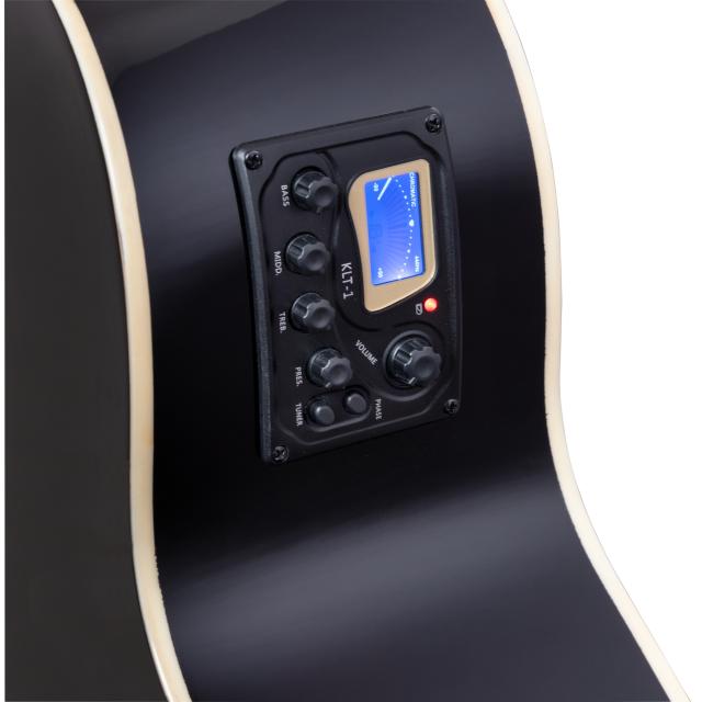 Basso acustico cutaway con preamp