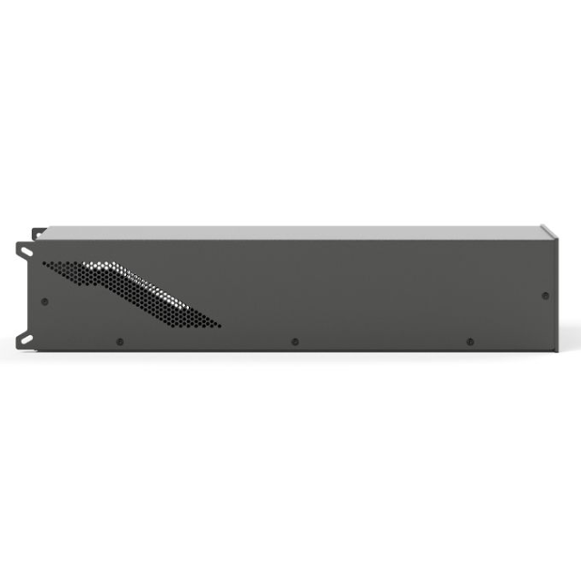 Compact 4-channel amplifier with 4x750 W RMS @4Ω, built-in DSP and Powersoft™ module