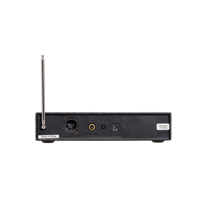 VHF Plug and Play Wireless Microphone with Bobypack and headset (205.75 MHz)