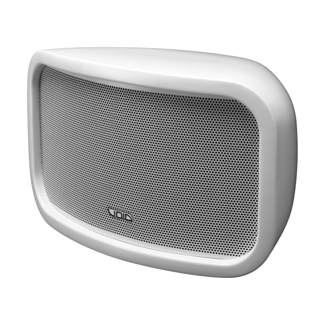 8” passive 2-way surface mount loudspeaker in fibreglass (white)