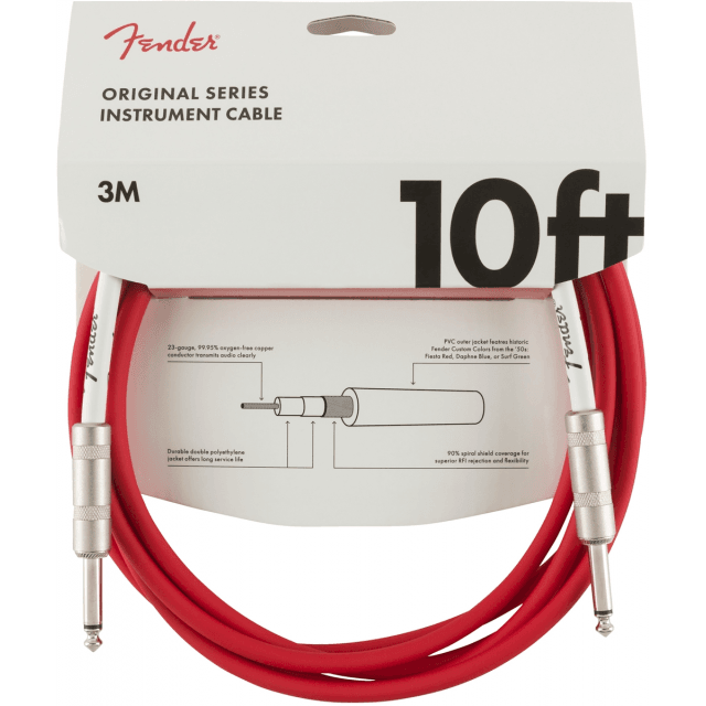 Cavo per strumenti Original Series, 10 ', Fiesta Red
