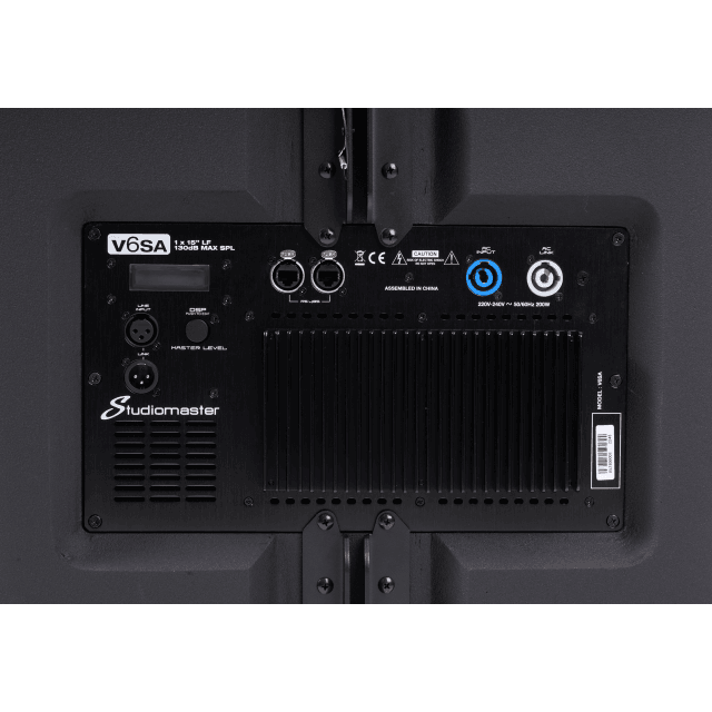 Subwoofer Attivo 1x 15” con DSP per Line Array V6A