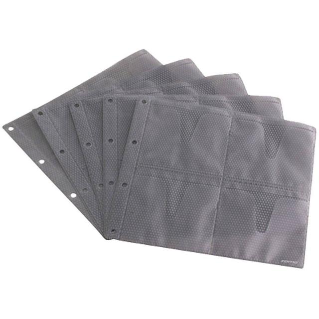 CD Sleeves Premium 10 x 8 CDs - smoke