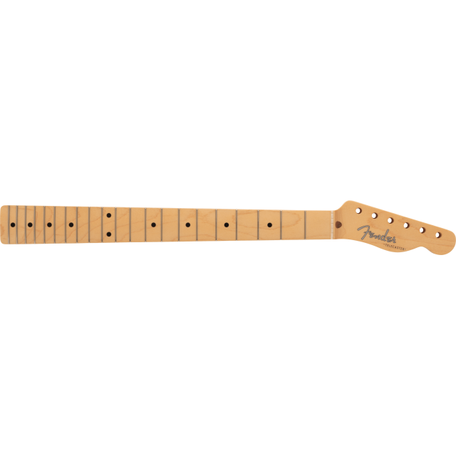 Manico per Telecaster® Traditional II 50's Made in Japan, 21 Tasti Vintage, 9.5" Radius, Profilo a U, Maple