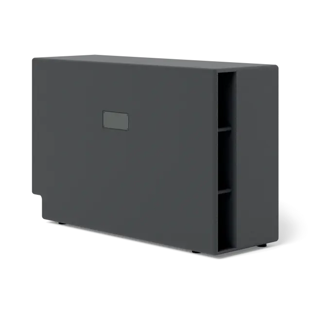 18" Multimedia Entertainment Compact Passive Subwoofer, 4 Ohm (black color)