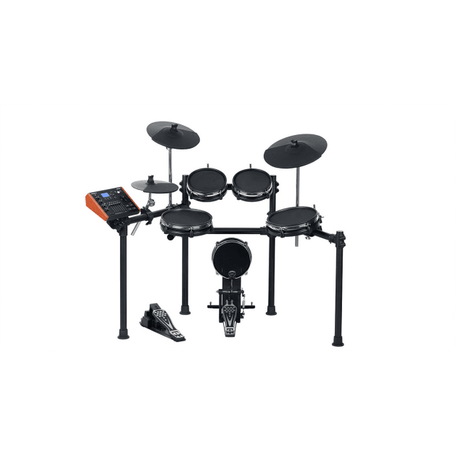 Compact and elegant Electronic Drum including "PURE DRUM" technology and consisting of 1 Snare, 3 Tom and Kick trigger all with Mesh Head.
