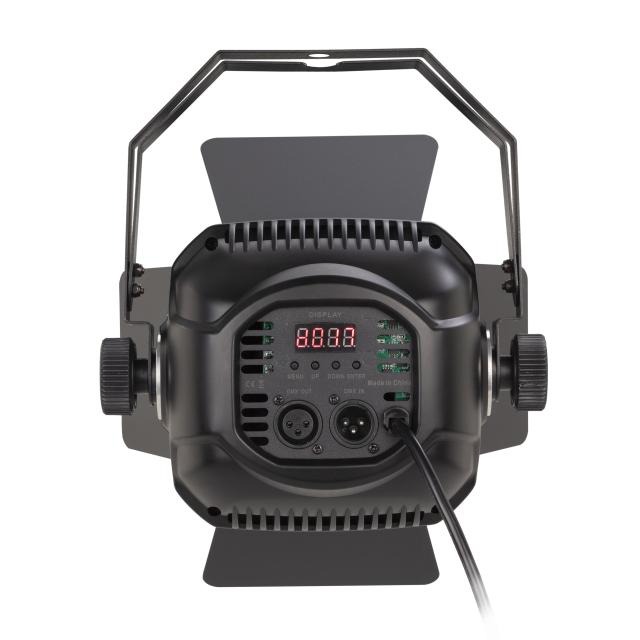 1x100W COB Warm White + Pure White LED Studio Projector with barn door