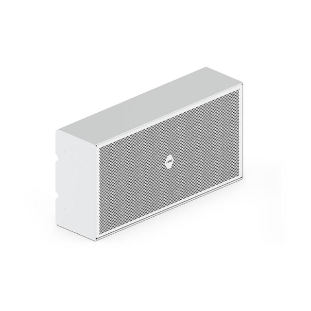 Ultra compact 2x10" passive subwoofer (white)