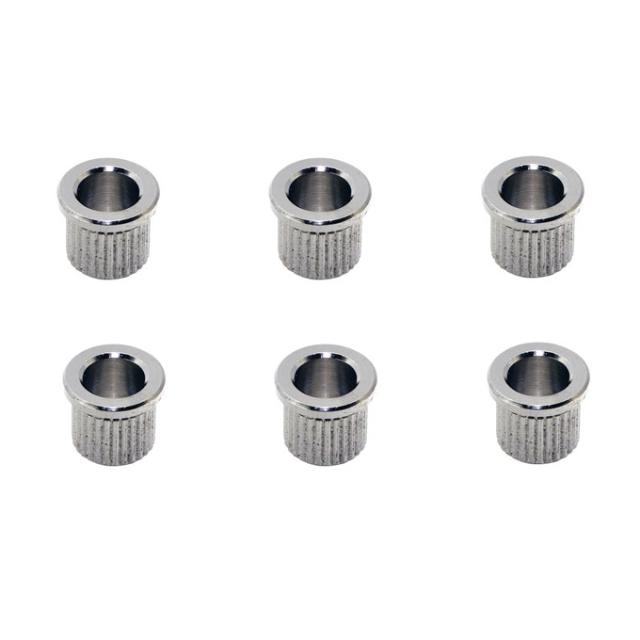 Boccole Bloccacorde Cromate per Telecaster (conf. 6 pz.)