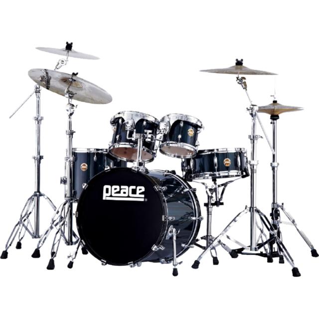 Drum Set 5 pcs in Acero Nord Americano con finiture laccate speciali