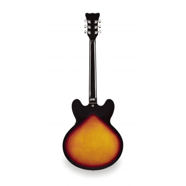 Double cutaway semi-acoustic guitar w/Humbuckers