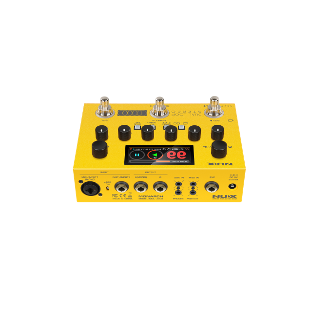 Stereo pedal looper