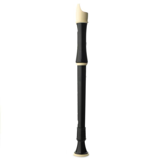 Flauto soprano con diteggiatura barocca e doppi fori