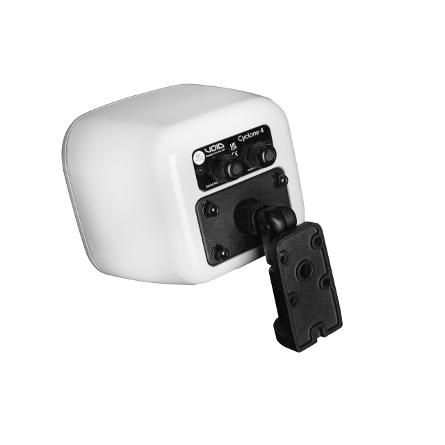 Ultra-compact passive speaker with 4" coaxial driver for indoor/outdoor use, 16 Ω, 30 W (white)