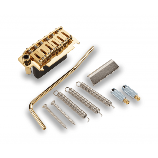 Tremolo Bridge Narrow Spacing for Electric Guitar (Gold)