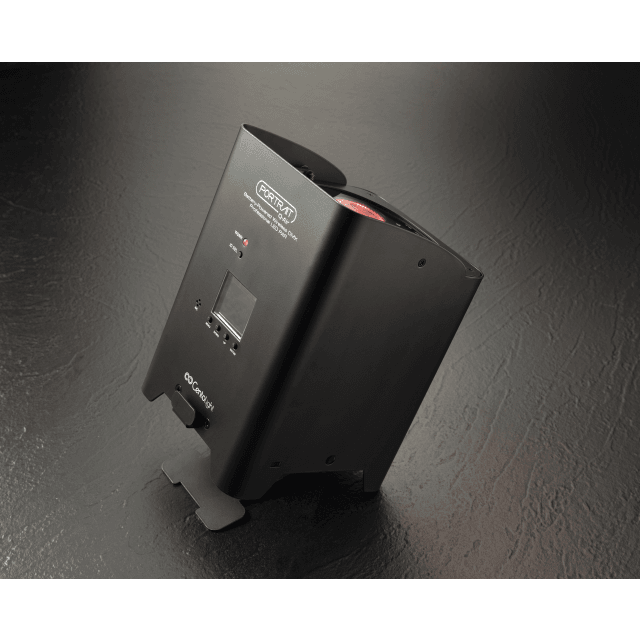 Set di 8 PAR a LED 4x12W RGBW 4in1 con batteria al litio e flight case con funzione di ricarica