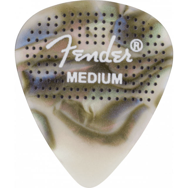351 Dotted Celluloid Picks, 12-Pack, Medium