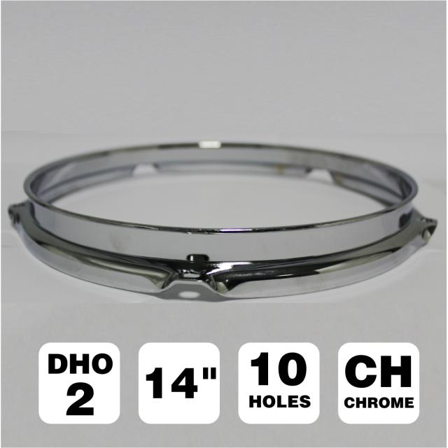 14" batter head snare drum hoop