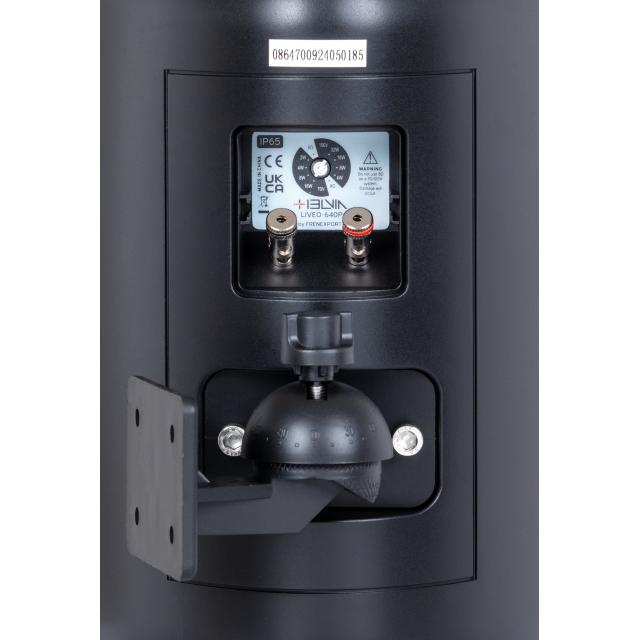 Coppia di Diffusori 6.5" Passivi 2-Vie a Parete da Esterno, Nero