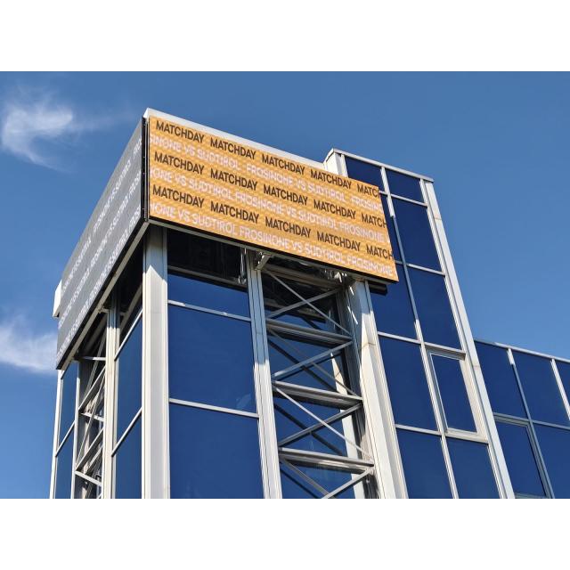 Pannello LED per installazioni fisse modulari outdoor, passo 3.91, IP67, 1000x1000mm
