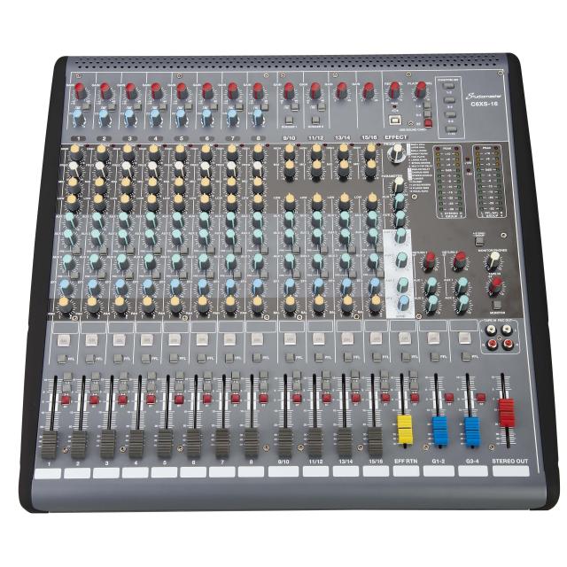 Mixer professionale a 16 canali con DSP