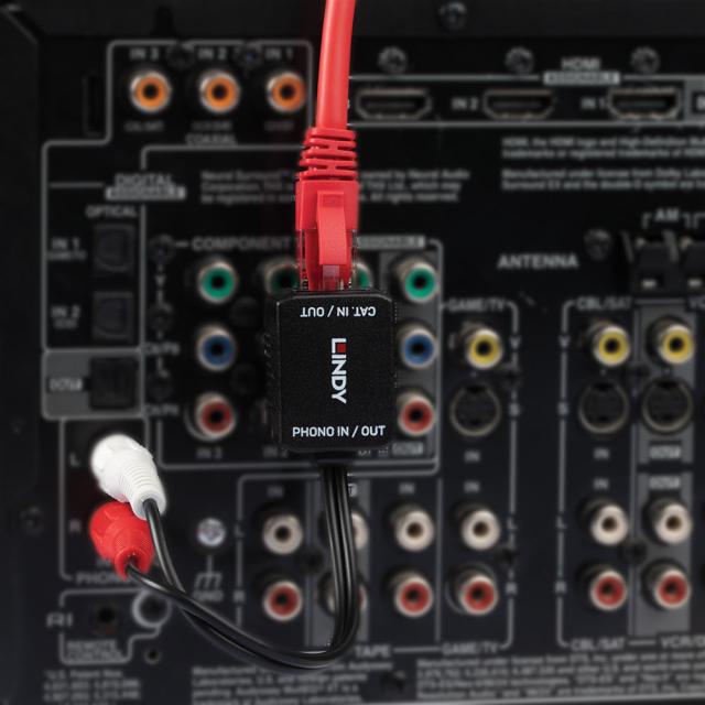 500m Cat.6 Phono Analogue Audio Extender