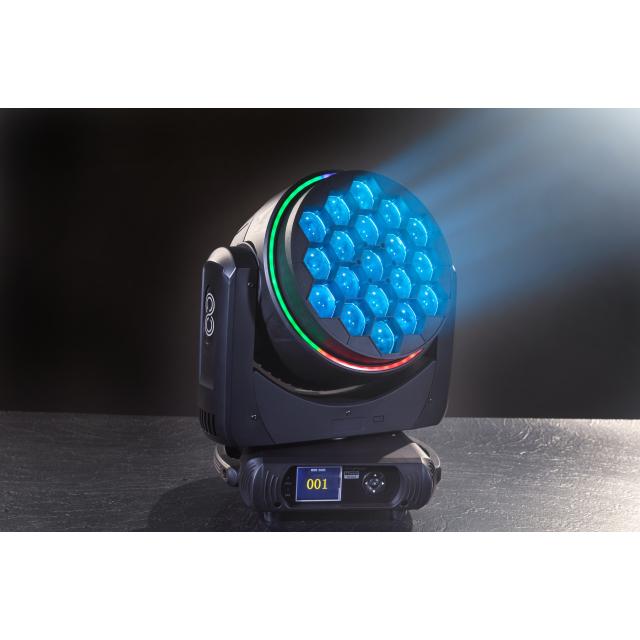 High power wash moving head 19x40W