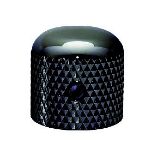 Metal and Artificial Fiber Knob (Cosmo Black)