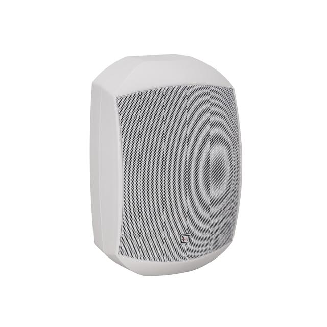 Coppia di Diffusori 6.5" Passivo 2-Vie a Parete da Esterno, Bianco