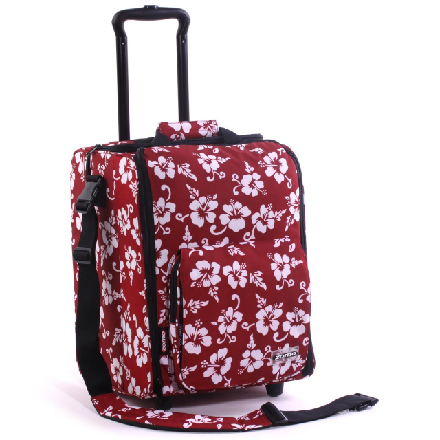 CD Trolley Premium Flower - red/black