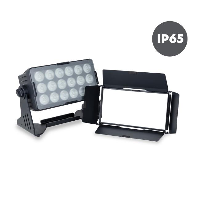 Faro wash a batteria ad alta potenza 18x15W IP65