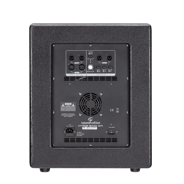 900 Watt Bass reflex active subwoofer