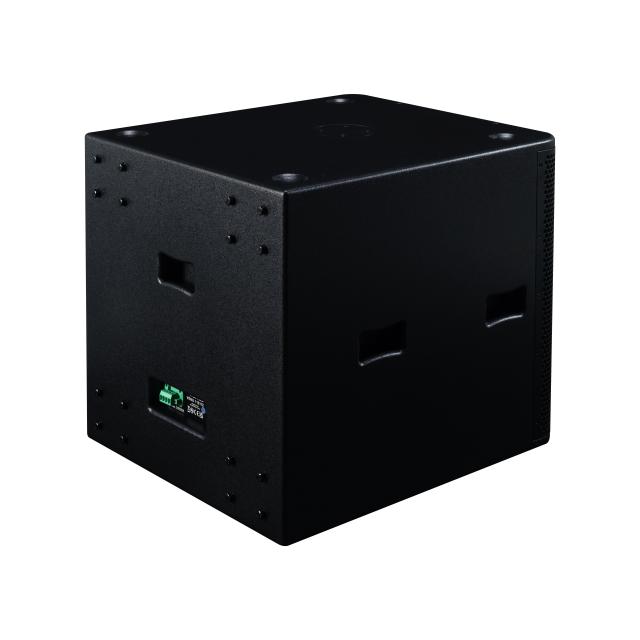 Reflex subwoofer with 18” transducer, 8 Ω, 1200 W (black)