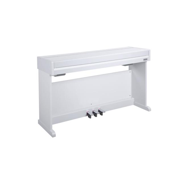 Piano digitale con cabinet e tastiera pesata a triplo sensore - bianco