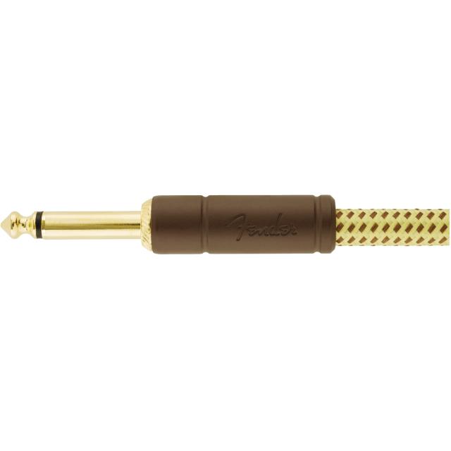 Cavo per strumenti serie Deluxe Straight/Angle 15' (4,5 m)  Tweed