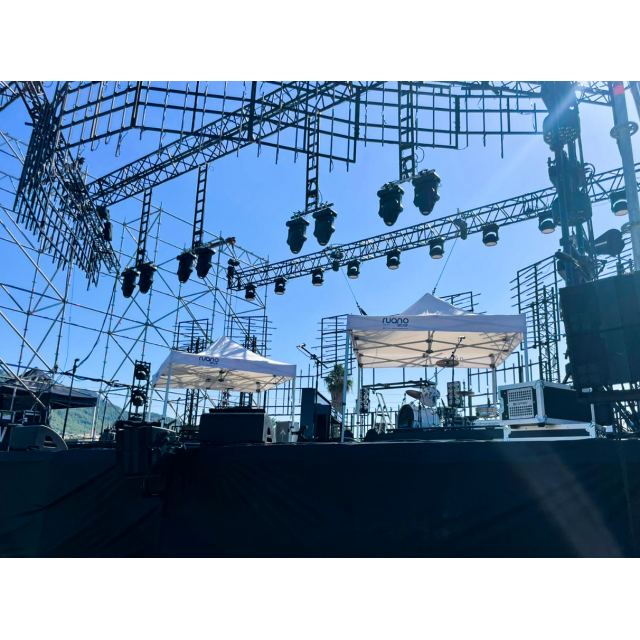 1 Meter Square Truss Section for Heavy Loads black (EC52C1B)