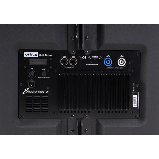 1x 15” Active LF Enclosure with DSP for V6A Line Array