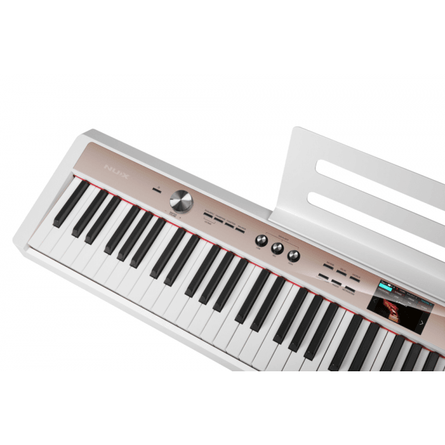 Portable digital piano (white finish)