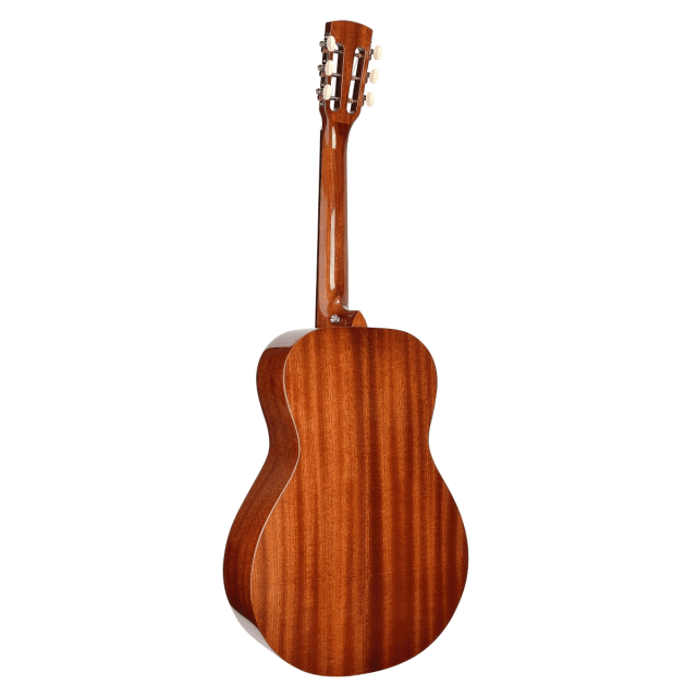 Chitarra acustica parlor con finitura lucida