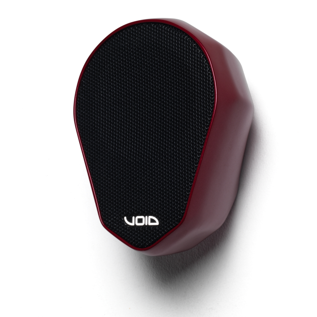 6.5” two-way passive loudspeaker with fiberglass cabinet (red)