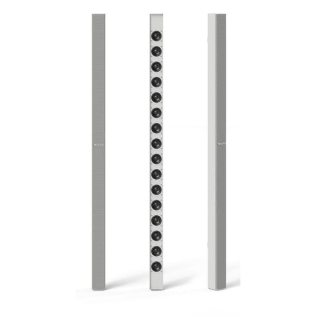 Diffusore a colonna line array 16x2" ultracompatto (colore bianco)