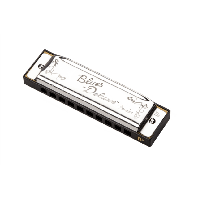 Blues Deluxe Harmonica, Key of B Flat