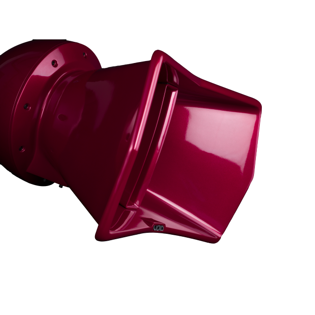 Passive Point Source Loudspeaker with 12" Coaxial Driver (red)